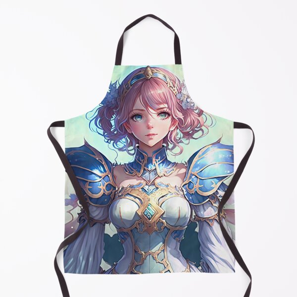 Item preview, A fantasy elf female bishop in a blue pastel dress designed and sold by PJGartui.