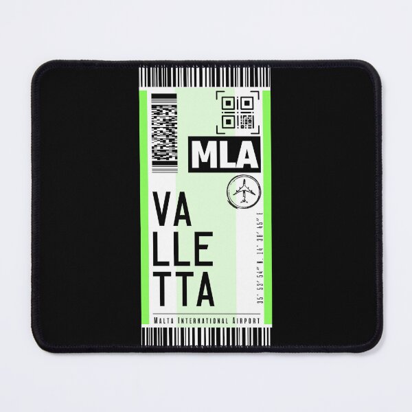Item preview, VALLETTA MALTA MLA classic luggage tag designed and sold by LeddsoDello.