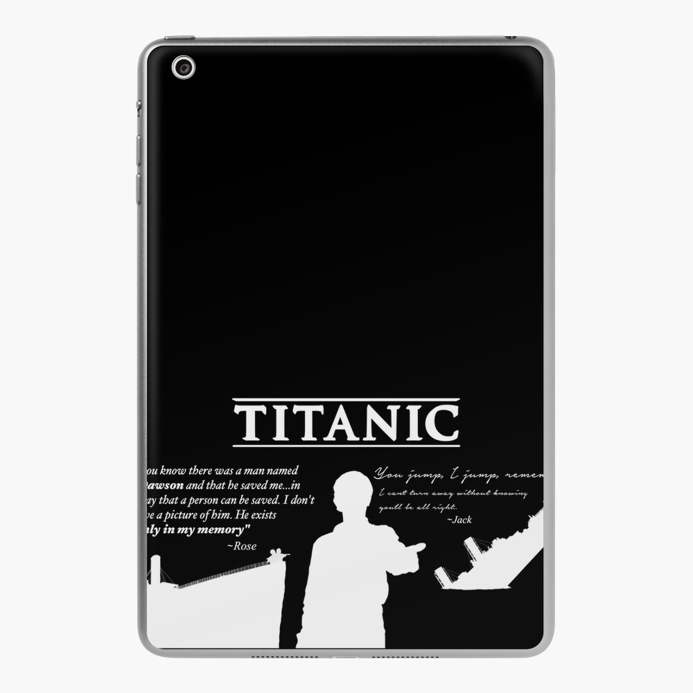 Jack & Rose Titanic I'm flying Scene  iPad Case & Skin for Sale by  jumifia