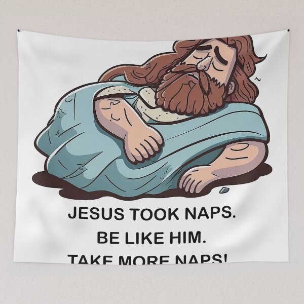 Item preview, Jesus took a nap designed and sold by lightjourney.