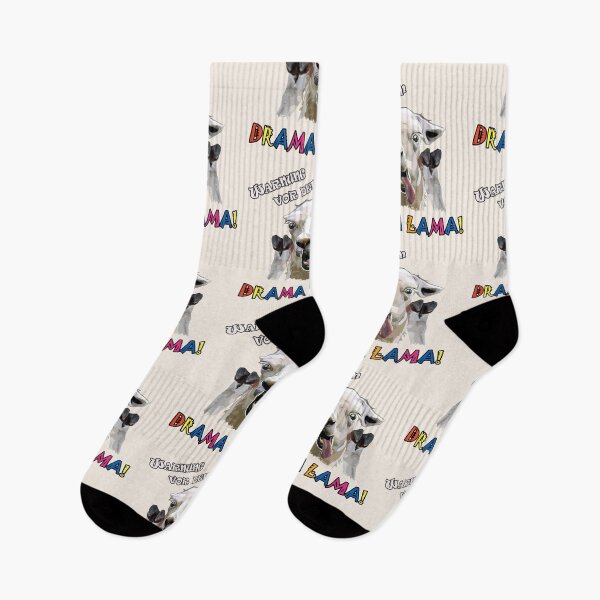 Item preview, Warning about the drama llama - Funny pun designed and sold by GiborDesign.