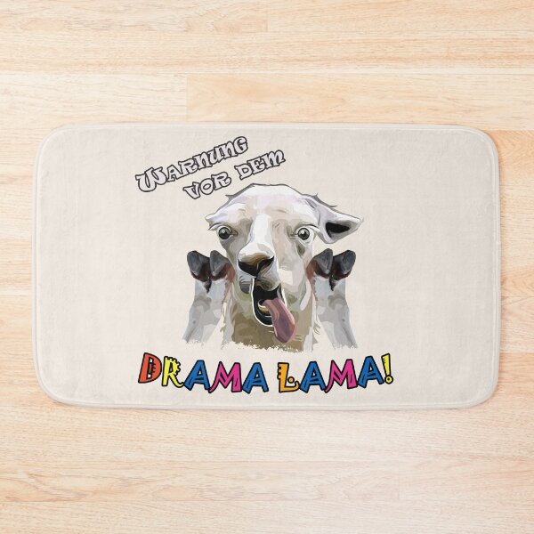 Item preview, Warning about the drama llama - Funny pun designed and sold by GiborDesign.