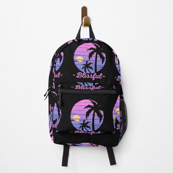 Item preview, Blissful, Blissful Beach, Tropical Vintage Sunset, Beach Lifestyle, Girl's Trip designed and sold by Sun Sand & Sea Art.