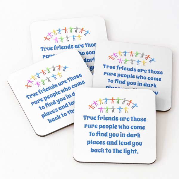 Item preview, True Friends Are Those Rare People - Friendship Quote  designed and sold by CrankyOldDude.