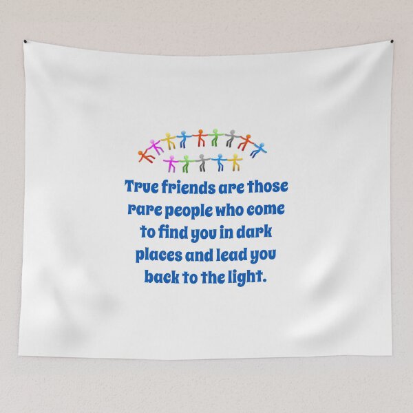 Item preview, True Friends Are Those Rare People - Friendship Quote  designed and sold by CrankyOldDude.
