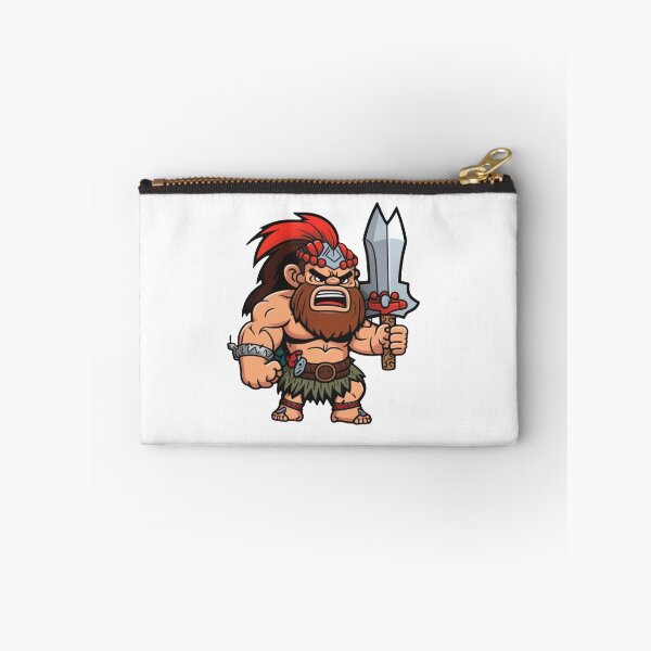 Item preview, Male Barbarian sticker designed and sold by Digital-Space.