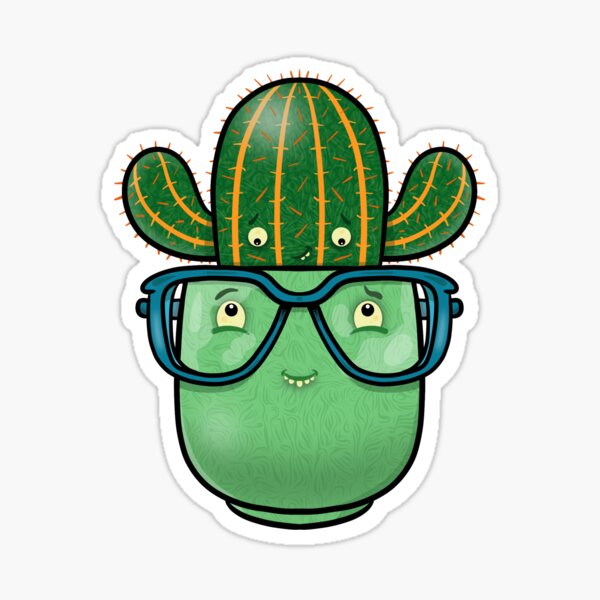 Item preview, Happy Cactus Best Friends designed and sold by TooCuteStudio.
