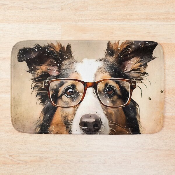 Item preview, Larry the short sighted border collie designed and sold by EmilyDayDreams.
