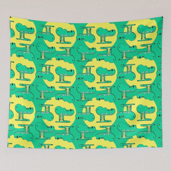 Aperçu de l'œuvre Motif crocodile 1 créée et vendue par ZRS-ART.