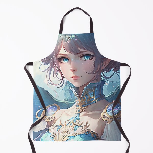 Item preview, A fantasy elf female bishop in a blue pastel dress designed and sold by PJGartui.