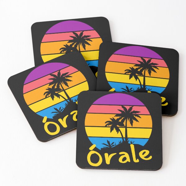 Item preview, ORALE - Cool Spanish Slang, Right On, Enthusiasm, Mexico, Tropical Vacation designed and sold by Sun Sand & Sea Art.