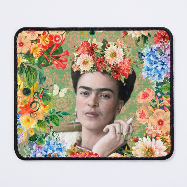 Item preview, Frida Kahlo Flowered designed and sold by Muycote.