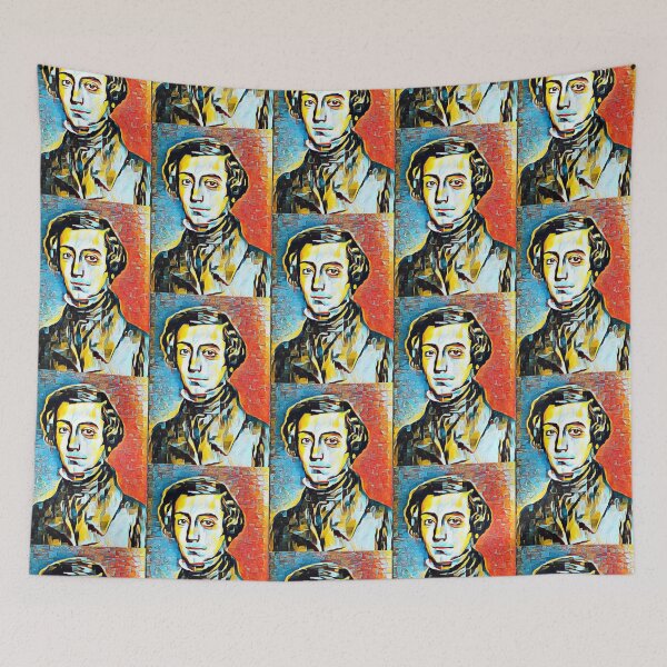 Item preview, Alexis de Tocqueville Artwork | Alexis de Tocqueville Portrait | Alexis de Tocqueville Wall Art  designed and sold by Suyogsonar25.