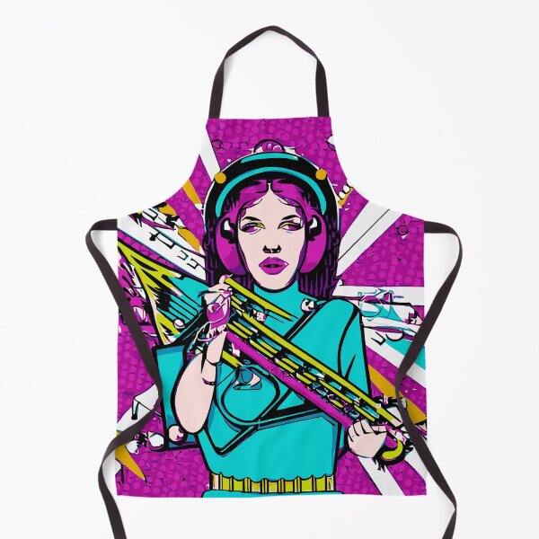 Item preview, "The Electric Violinist in Emerald" designed and sold by FunnyShopGirl.