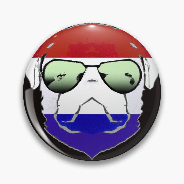 Item preview, Adorable All American Pug: muestra un estilo lindo y patriótico designed and sold by LearnedAfter30.