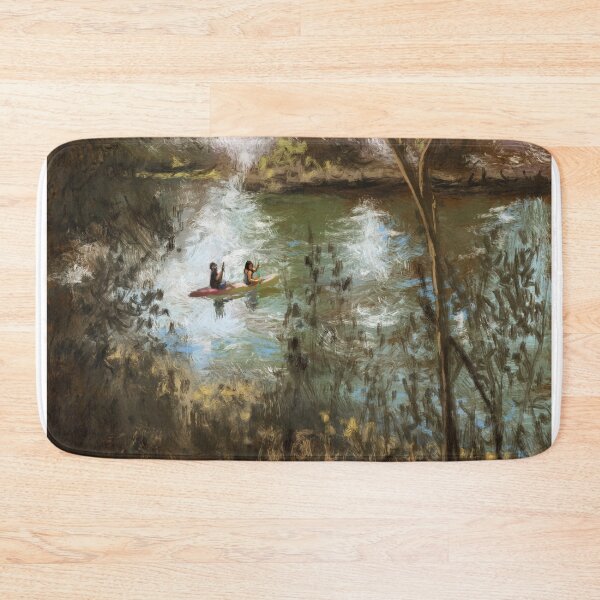 Item preview, Kayaking Three Sisters Springs designed and sold by TheArtCave.