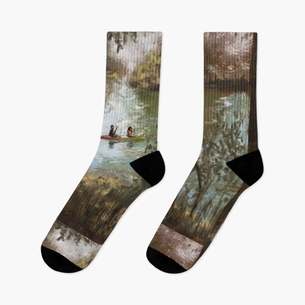 Item preview, Kayaking Three Sisters Springs designed and sold by TheArtCave.