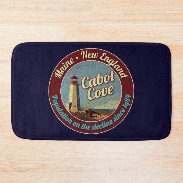 Item preview, Cabot Cove Light house, Population on the decline 1984 designed and sold by boec gear.