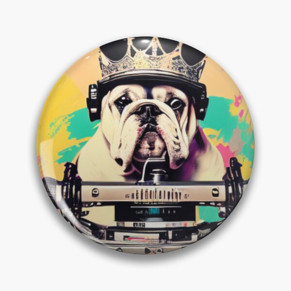 Item preview, Bite the Mic - The Doggy Rapper -  The Hip Hop Dog designed and sold by WBP Mart.