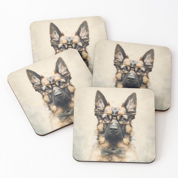 Item preview, Medo, the short sighted Belgian shepherd designed and sold by EmilyDayDreams.