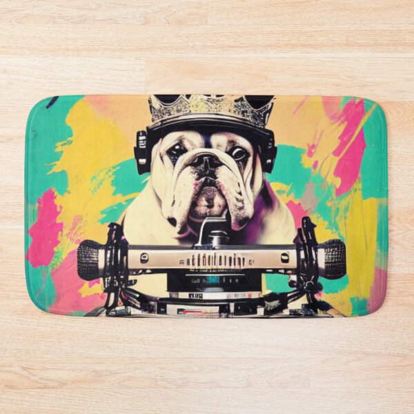 Item preview, Bite the Mic - The Doggy Rapper -  The Hip Hop Dog designed and sold by WBP Mart.