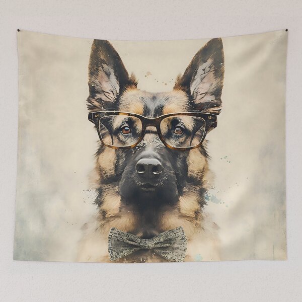 Item preview, Medo, the short sighted Belgian shepherd designed and sold by EmilyDayDreams.