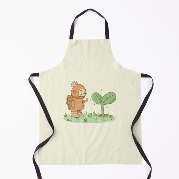 Item preview, Little man taking care of a plant designed and sold by Eulalie8.