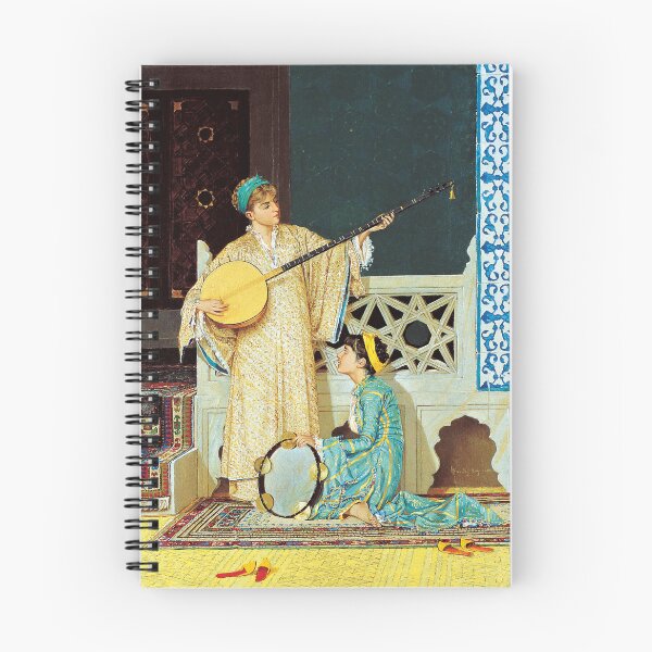 Item preview, Two Musician Girls | Osman Hamdi designed and sold by LaMadeleine.
