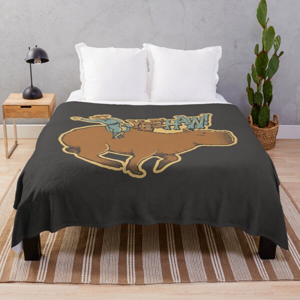 Item preview, Capybara Cowboy Yee Haw by Tobe Fonseca designed and sold by Tobe Fonseca®.