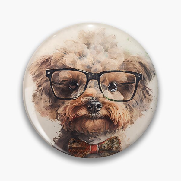 Item preview, Max, the short sighted poodle designed and sold by EmilyDayDreams.