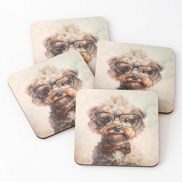 Item preview, Max, the short sighted poodle designed and sold by EmilyDayDreams.