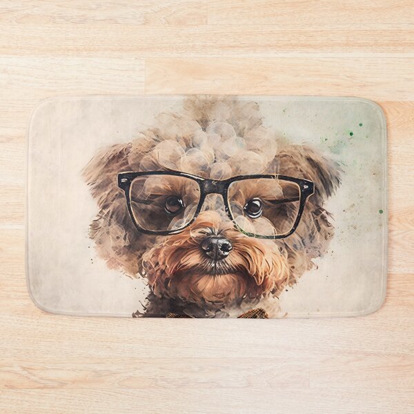 Item preview, Max, the short sighted poodle designed and sold by EmilyDayDreams.