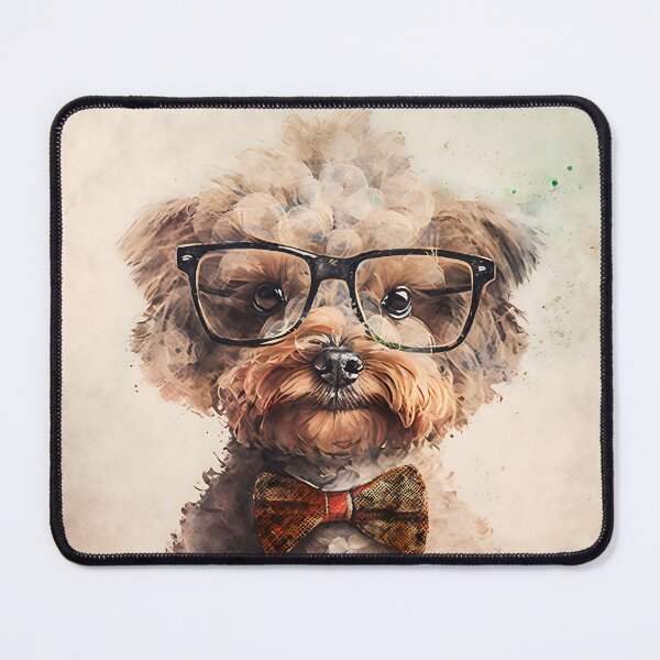 Item preview, Max, the short sighted poodle designed and sold by EmilyDayDreams.
