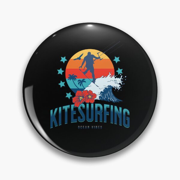 Item preview, Kitesurfing - Ocean Vibes designed and sold by LifeofWindy.