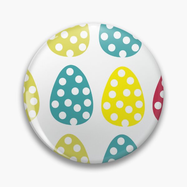 Item preview, Colorful Easter Eggs Happy Easter Pattern designed and sold by Nisha Prabhu.
