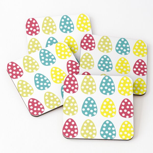 Item preview, Colorful Easter Eggs Happy Easter Pattern designed and sold by Nisha Prabhu.