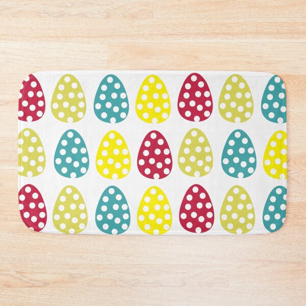 Item preview, Colorful Easter Eggs Happy Easter Pattern designed and sold by Nisha Prabhu.