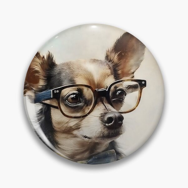 Item preview, Alfred, the short sighted chihuahua designed and sold by EmilyDayDreams.