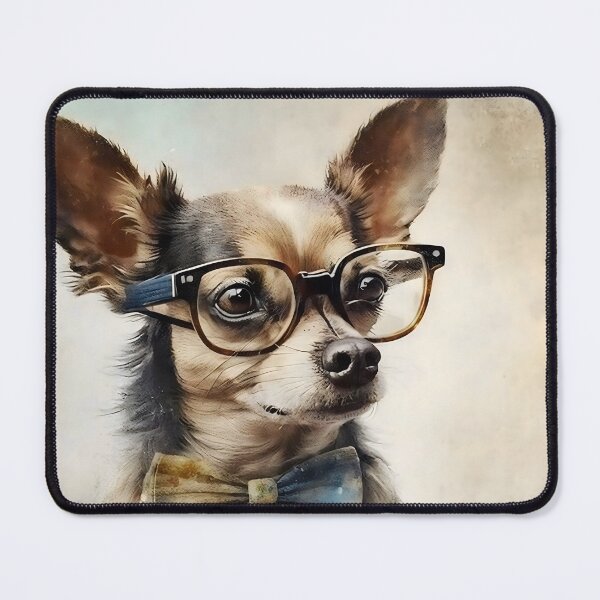 Item preview, Alfred, the short sighted chihuahua designed and sold by EmilyDayDreams.