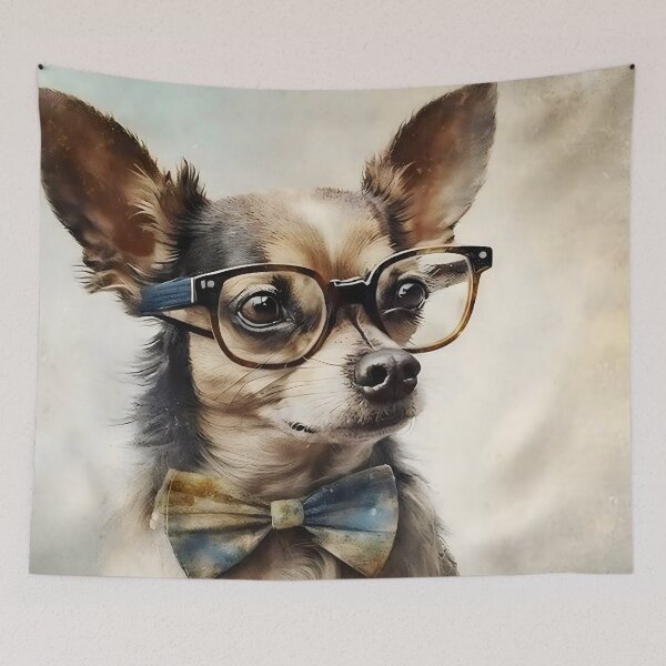 Item preview, Alfred, the short sighted chihuahua designed and sold by EmilyDayDreams.