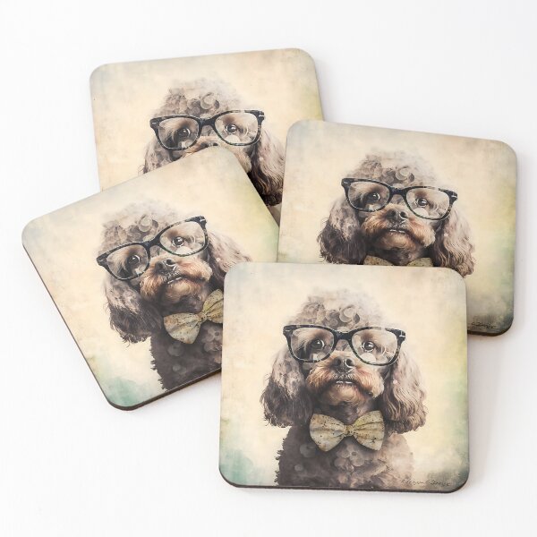 Item preview, Ollie, the short sighted poodle designed and sold by EmilyDayDreams.