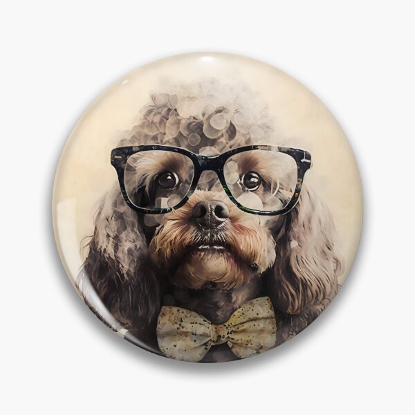Item preview, Ollie, the short sighted poodle designed and sold by EmilyDayDreams.