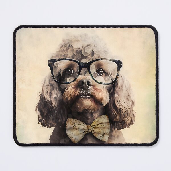 Item preview, Ollie, the short sighted poodle designed and sold by EmilyDayDreams.