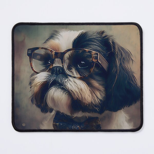 Item preview, Chewy, the short sighted shih tzu designed and sold by EmilyDayDreams.