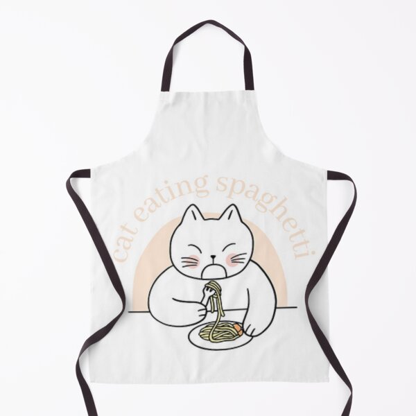 Item preview, cat eating spaghetti designed and sold by Filip  Zubac.