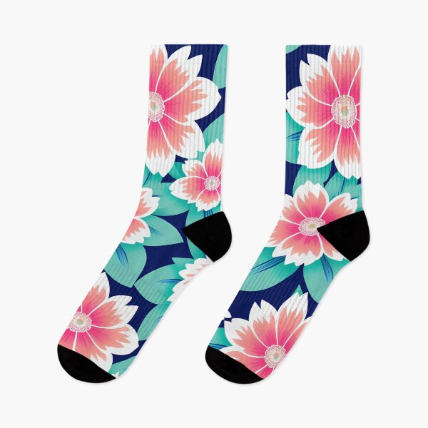 Item preview, pink flowers at night designed and sold by rommir.