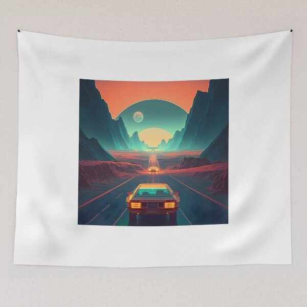 Item preview, "Road, Mountains and Layers" cool t-shirt design  designed and sold by Vividy.