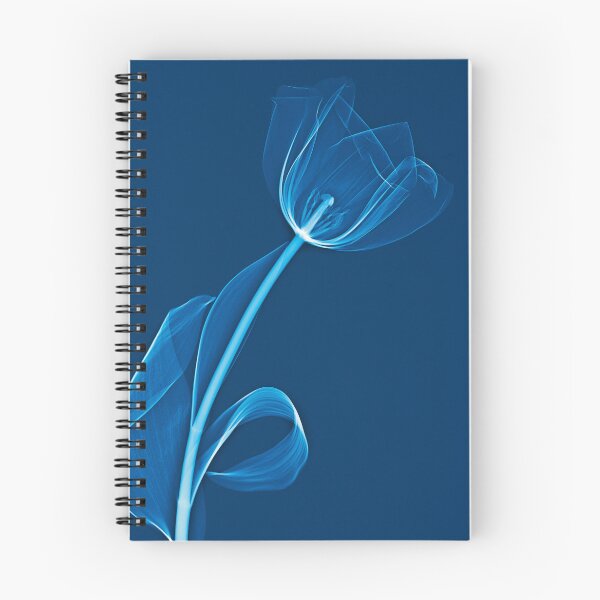 Item preview, Flower in dark blue, tulip designed and sold by Lanuma.