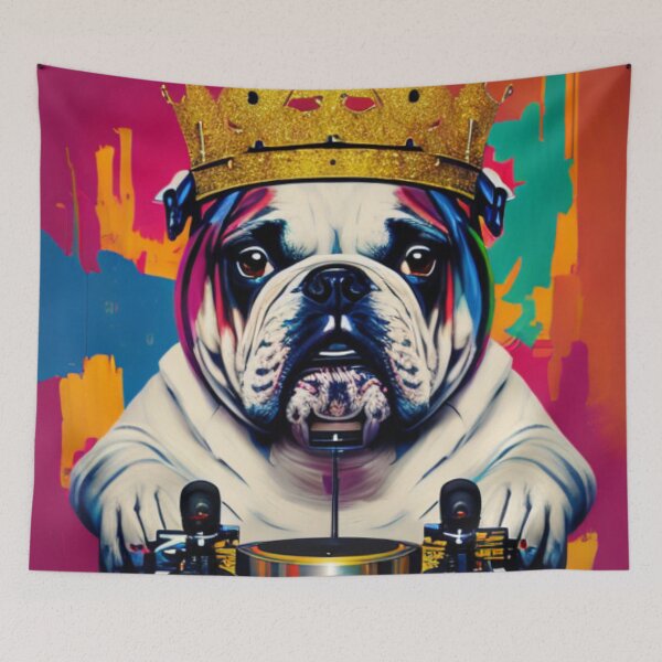 Item preview, A Dog's Hip Hop Journey - The Hip Hop Dog - Barking Beats designed and sold by WBP Mart.