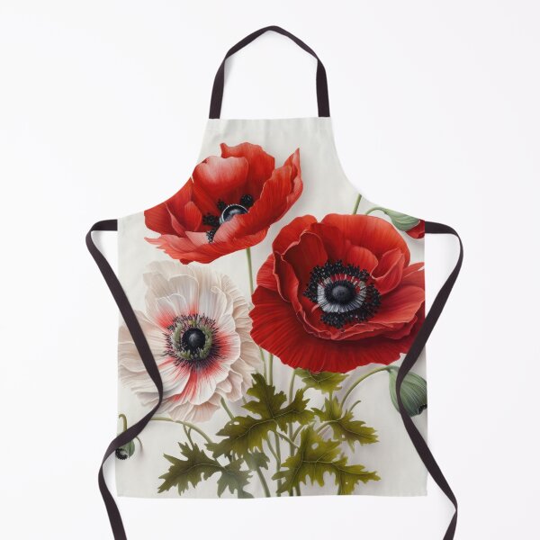 Item preview, Red Anemone Flowers designed and sold by Vanover Designs.